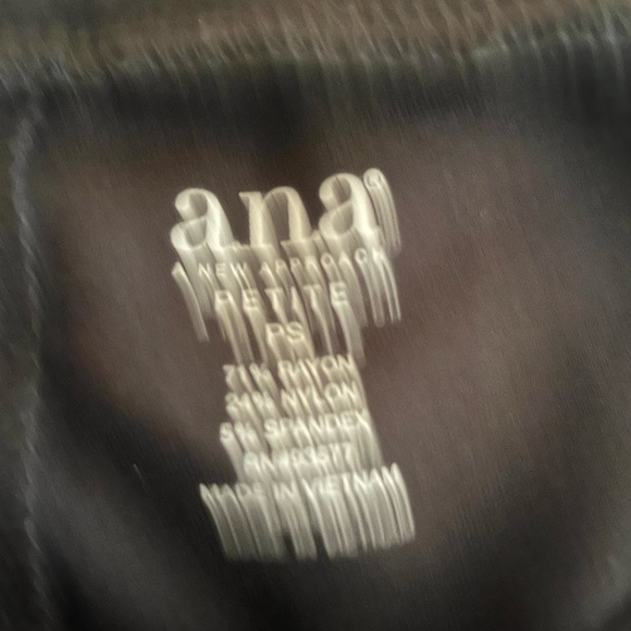 a.n.a Black Petite Leggings with Ankle Studs & Zippers - Picture 2 of 7